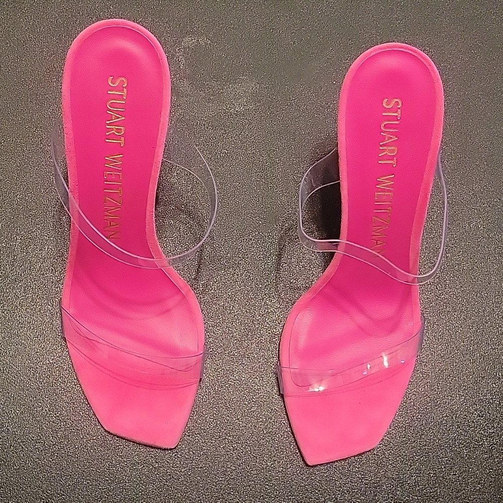Stuart Weitzman magenta 7.5B shoes
